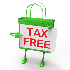 Tax Free Bag Represents Duty Exempt Discounts