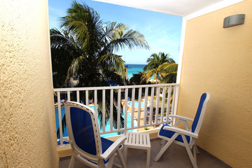 Hotel balcony