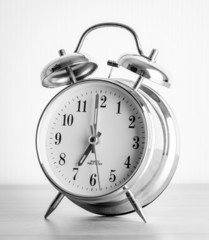 Clock process old vintage black and white style pictures