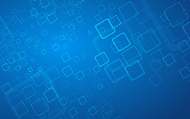 Abstract blue hi-tech background