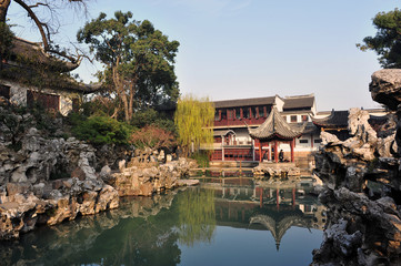 Fototapeta na wymiar Classical Gardens of Suzhou