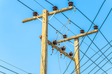 Electric post