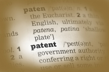 Patent Dictionary Definition