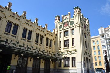 Fototapeta na wymiar Gare de Valencia-Norte, Espagne