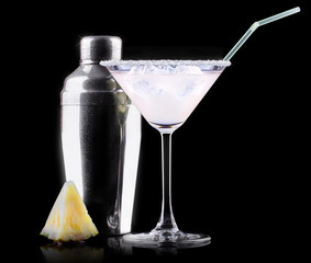 glass of Pina Colada Cocktail