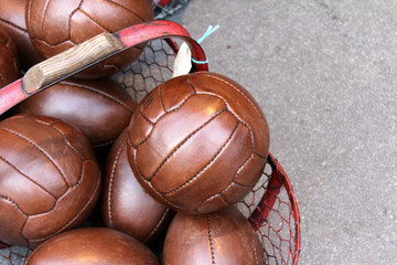 Leather Vintage Sports Balls