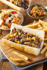 Hearty Italian Beef Sandwich