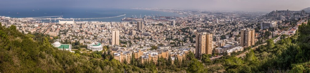 Obraz premium Panorama Hajfy