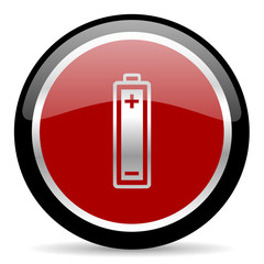Fototapeta premium battery icon