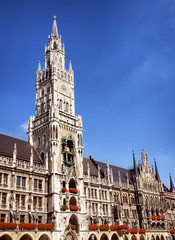 Fototapeta premium munich city hall