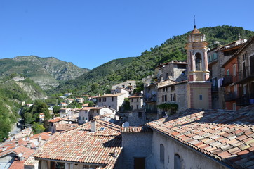 Village de Lucéram, Alpes maritimes