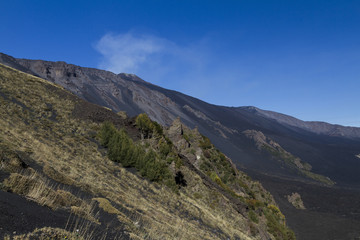 Fototapeta na wymiar Mt. Etna, Valle del Bove