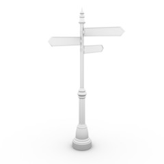 Sign Post and three signs