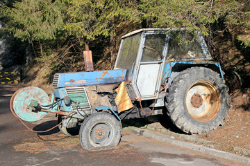 Old tractor