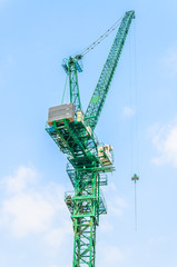 Naklejka premium Crane construction