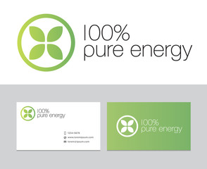 Pure energy logo