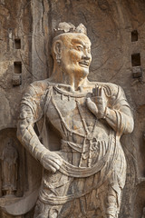 A shot of Chinese Buddha Statue in China