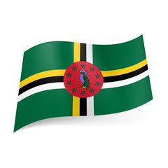 State flag of Dominica