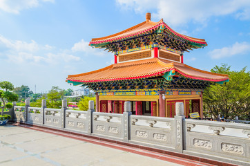 Fototapeta premium Chinese temple in Thailand