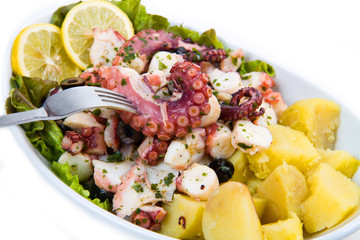insalata di polipo con patate