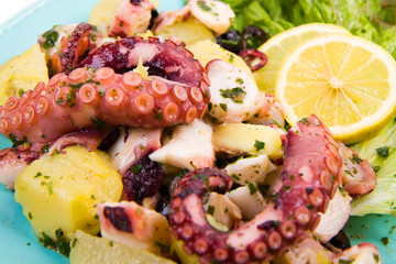 insalata di polipo con patate