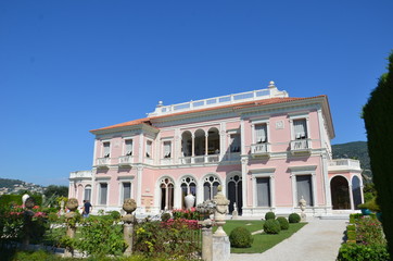 Obraz premium villa Rothschild, Saint Jean Cap Ferrat