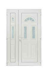 white door isolated