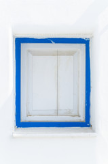 Obraz na płótnie Canvas Greece window santorini style