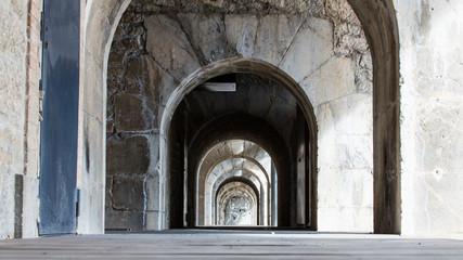 Fototapeta premium Arches de la Bastille à Grenoble