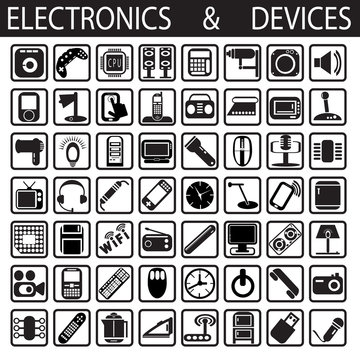 electronics and devices icon