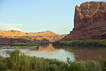 Fototapeta na wymiar Colorado River in Utah