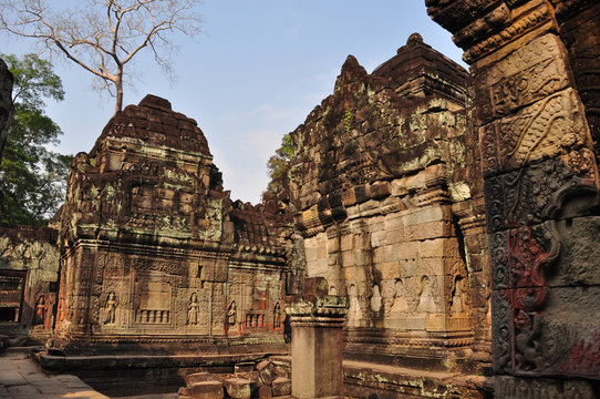 Preah Khan at Siem Reap, Cambodia