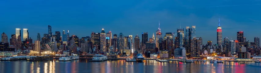 Foto op Plexiglas New York panorama on President's Day. © mandritoiu
