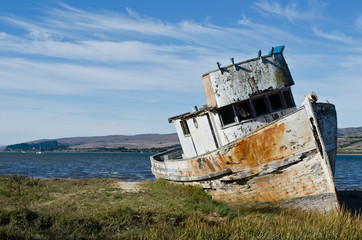 Shipwrecked Boat