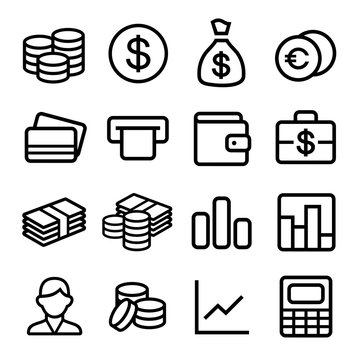Money ios 7 icon set