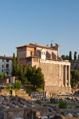 The Roman Forum. Rome, Italy.