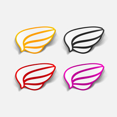 realistic design element: wing