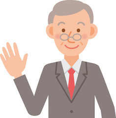 ビジネスマン　シニア