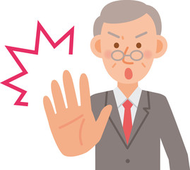 ビジネスマン　シニア