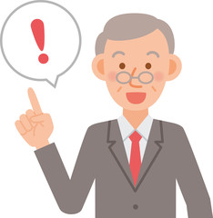 ビジネスマン　シニア