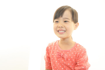 笑顔の女の子