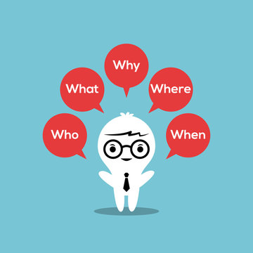 5w strategic : Who, What, Where, When, Why