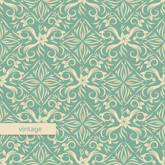 seamless background. vintage pattern. flower wallpaper. design