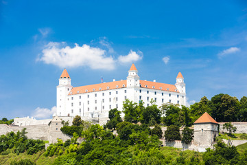 Fototapeta na wymiar Zamek w Bratysławie, Słowacja