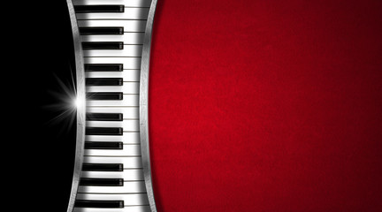 Fototapeta premium Music Vintage Business Card