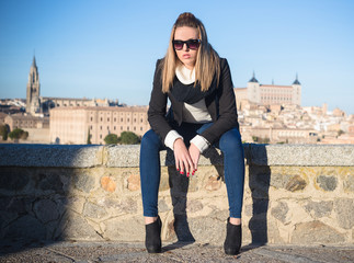 Fototapeta premium Fashion woman