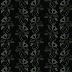 Floral wallpaper. Seamless.