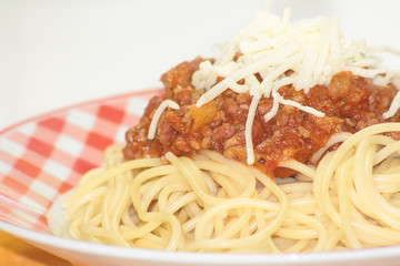 spaghetti bolognaise