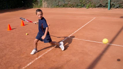 Wandaufkleber tennis school © Gianni Caito