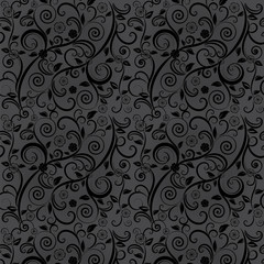 Floral wallpaper. Seamless